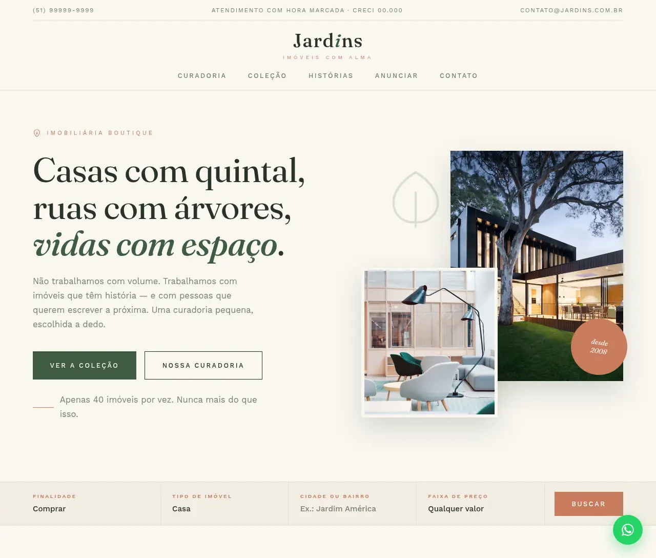 Prévia do modelo Jardins