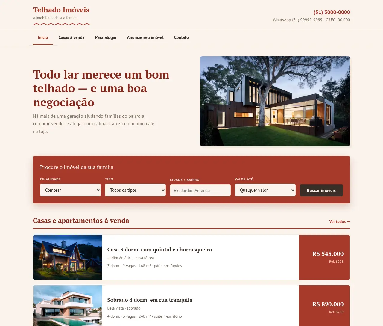 Prévia do modelo Telhado