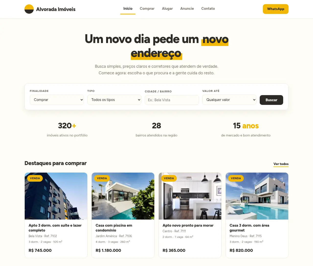 Prévia do modelo Alvorada